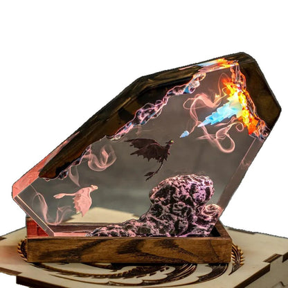 How to Train Your Dragon Resin Lamp